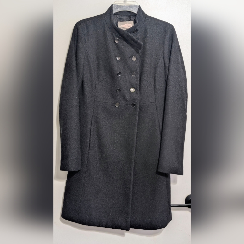 Women's Charcoal Wool Jacket-  Forever 21 Love 21 New Without Tag